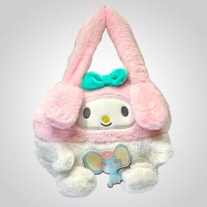 Kawaii Sanrio Plush My Melody Handbag Purse